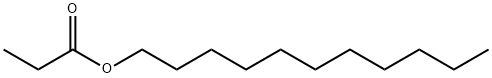 1-Undecanol, propionate Structure