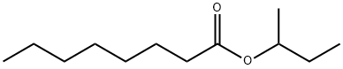 butan-2-yl octanoate,5458-61-7,结构式
