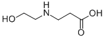 3-[(2-HYDROXYETHYL)AMINO]PROPANOIC ACID, 5458-99-1, 结构式
