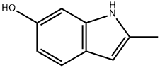 6-HYDROXY-2-METHYLINDOLE
 Structure