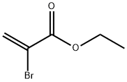 2-ブロモアクリル酸エチル 化学構造式