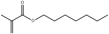 メタクリル酸ヘプチル 化学構造式