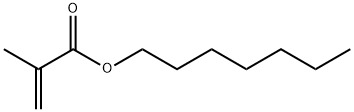 N-HEPTYL METHACRYLATE Struktur