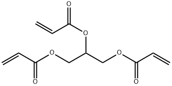 1,2,3-propanetriyl triacrylate  Struktur