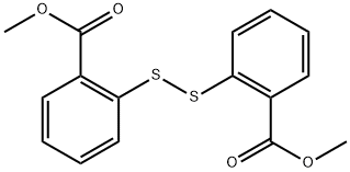 dimethyl 2,2'-dithiobisbenzoate Structure