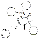 (ALPHAS)-ALPHA-[[(苯基甲氧基)羰基]氨基]环己烷丙酸与N-环己基环己胺的化合物,54594-40-0,结构式