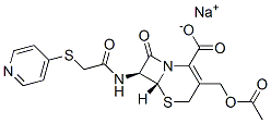 cefapirin sodium,54600-91-8,结构式