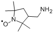 3-AMINOMETHYL-2,2,5,5-TETRAMETHYL-1-PYRROLIDINYLOXY, 54606-49-4, 结构式