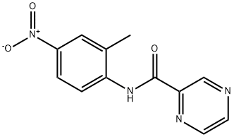 Pyrazinecarboxamide, N-(2-methyl-4-nitrophenyl)- (9CI) 结构式