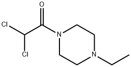 Piperazine, 1-(dichloroacetyl)-4-ethyl- (9CI) 结构式