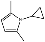 1-环丙基-2,5-二甲基吡咯, 54609-12-0, 结构式