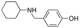 4-[(cyclohexylamino)methyl]phenol Struktur