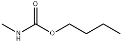 N-Methylcarbamic acid butyl ester Structure