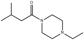 Piperazine, 1-ethyl-4-(3-methyl-1-oxobutyl)- (9CI) 结构式