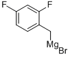 2,4-二氟苄基异丙溴化镁, 0.25M 2-METHF 溶液 结构式