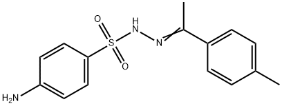 4-amino-N-[1-(4-methylphenyl)ethylideneamino]benzenesulfonamide Structure