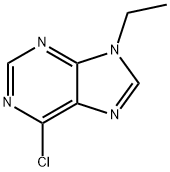 6-Chloro-9-Ethyl-9H-Purine Structure