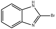 2-ブロモ-1H-ベンズイミダゾール 化学構造式