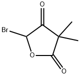 5-bromo-3,3-dimethyl-oxolane-2,4-dione,5463-32-1,结构式