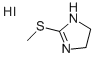 2-メチルチオ-2-イミダゾリンよう化水素酸塩 化学構造式
