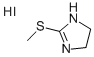 2-METHYLTHIO-2-IMIDAZOLINE HYDRIODIDE Structure