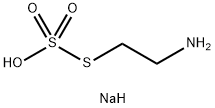 硫代硫酸-S-(2-氨基乙基)酯单钠盐, 54641-86-0, 结构式