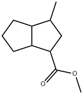 オクタヒドロ-3-メチル-1-ペンタレンカルボン酸メチル 化学構造式