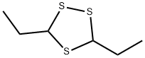 3,5-ジエチル-1,2,4-トリチオラン 化学構造式