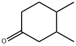 3,4-ジメチルシクロヘキサノン 化学構造式