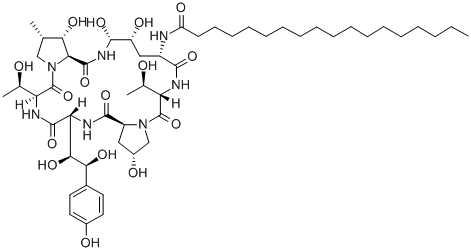 Tetrahydroechinocandin B, 54651-06-8, 结构式