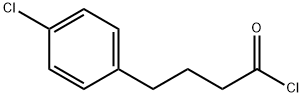 Benzenebutanoyl chloride, 4-chloro- 化学構造式