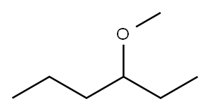 3-Methoxyhexane Struktur