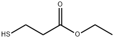 3-巯基丙酸乙酯,5466-06-8,结构式