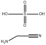 硫酸アミノアセトニトリル 化学構造式