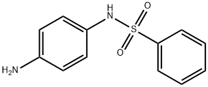 N-(4-aminophenyl)benzenesulfonamide Struktur