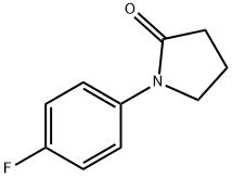 1-(4-氟苯基)-2-吡咯烷酮,54660-08-1,结构式