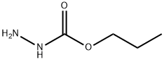 Hydrazinecarboxylic  acid,  propyl  ester Structure