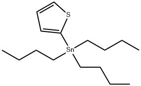 2-三丁基甲锡烷基噻吩, 54663-78-4, 结构式
