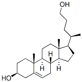 Chol-5-ene-3,24-diol, (3beta)- 结构式