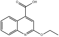 2-Ethoxy cinchoninic acid,5467-62-9,结构式