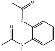 N,O-二乙酰基-2-氨基苯酚, 5467-64-1, 结构式