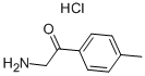 2-アミノ-4'-メチルアセトフェノン塩酸塩 化学構造式