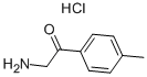 2-AMINO-4'-METHYLACETOPHENONE HYDROCHLORIDE Structure