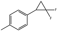 4-(2,2-DIFLUOROCYCLOPROPYL)-TOLUENE Structure
