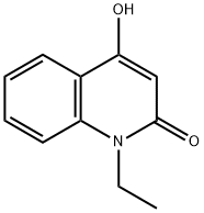 1-Ethyl-4-hydroxy-2(1H)-quinolinone,54675-30-8,结构式