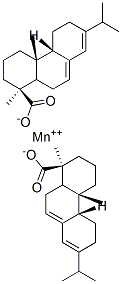 manganese abietate Struktur