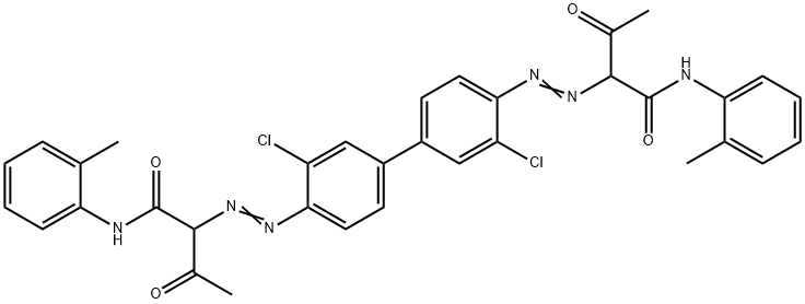 Pigment Yellow 14 Struktur