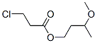 3-methoxybutyl 3-chloropropanoate Struktur