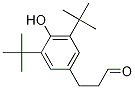 Benzenepropanal, 3,5-bis(1,1-diMethylethyl)-4-hydroxy- Structure