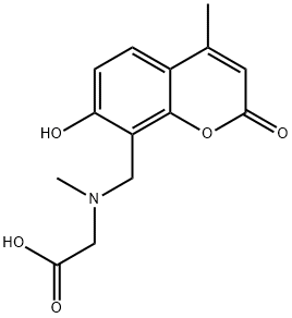 54696-41-2 N-[(7-ヒドロキシ-4-メチル-2-オキソ-2H-1-ベンゾピラン-8-イル)メチル]-N-メチルグリシン